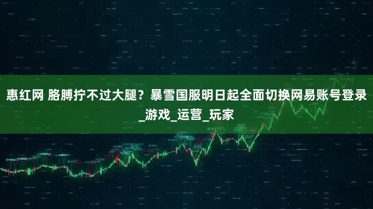 惠红网 胳膊拧不过大腿？暴雪国服明日起全面切换网易账号登录_游戏_运营_玩家